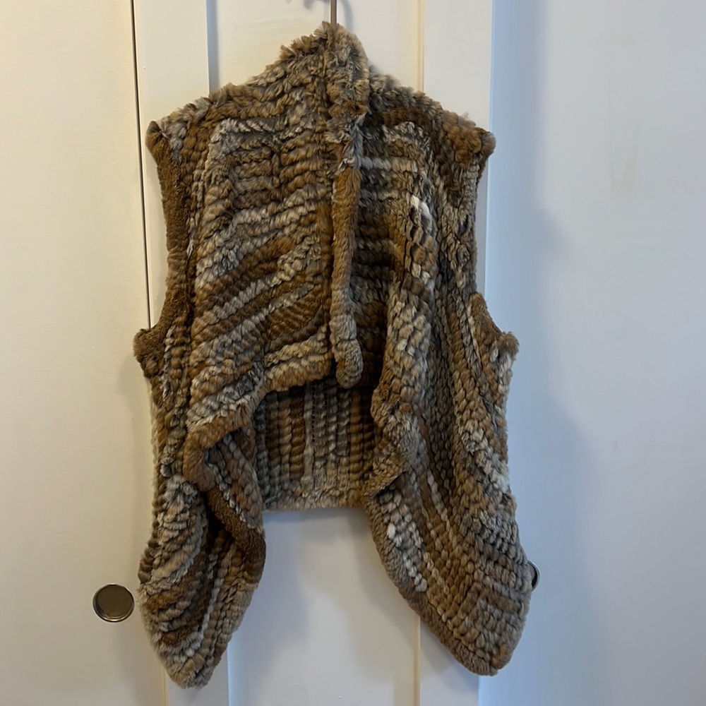 1 Madison 100% Rabbit Fur Vest
